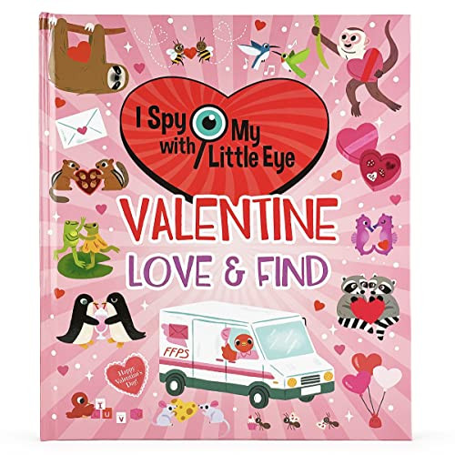 Valentine Love & Find - I Spy With My Little Eye Kids Search, Find, and Seek Activity Book, Ages 3, 4, 5, 6+ | Amazon (US)