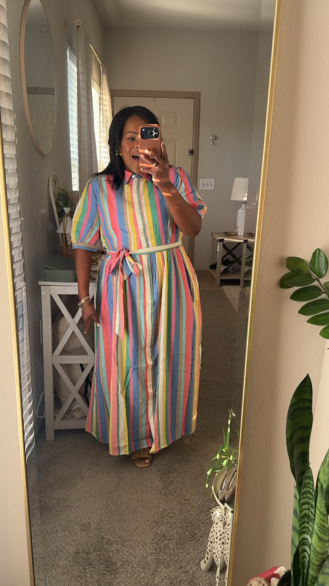 Absolutely love this colorful stripe shirtless from JcPenny! It also has pockets!! Wearing the size large. 

#LTKgrwm #LTKootd #LTKWorkwear