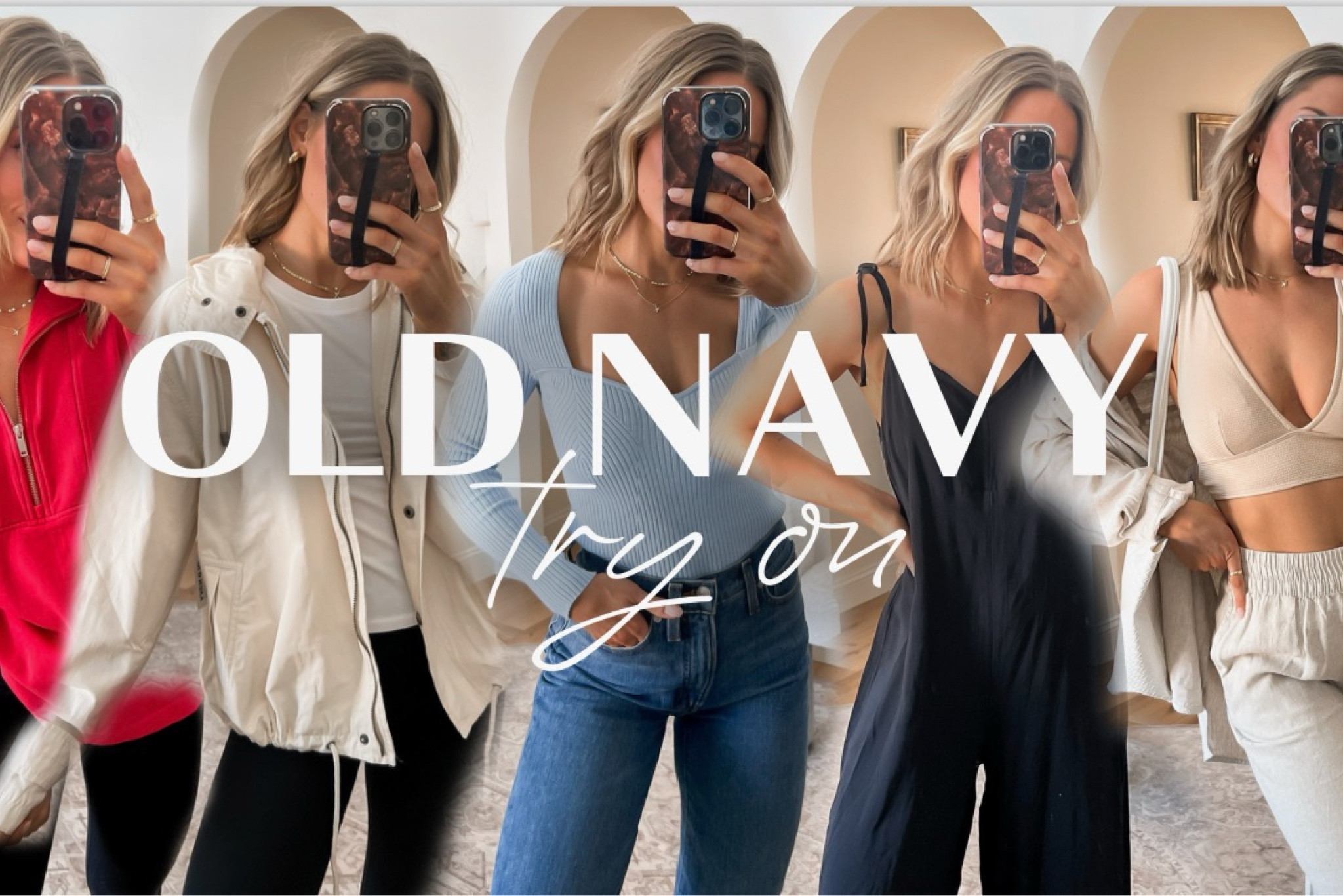 Uploading looks from my latest try on haul! 🤩 

OLD NAVY SPRING 2024

You can watch with the #YouTube link below while I upload each individual look! 🫶🏻

📺 https://youtu.be/_i-apz4d2bE?si=yRZ0WmdSNrinDY9i

Or you can shop this post which features some of the pieces! 👏🏻 THANK YOU for being here with me! 

#LTKfitness #LTKswim #LTKworkwear