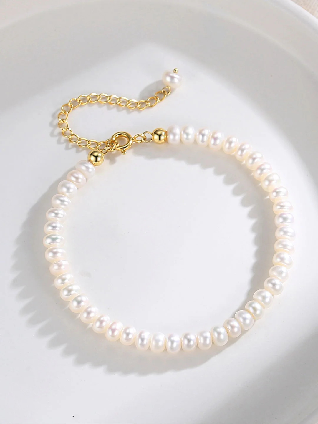Daybreak Pearl Bracelet | 18k Gold Jewelry by Apelila | Apelila Jewelry