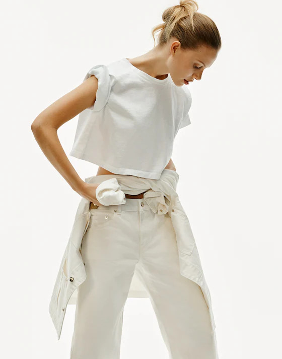 Madewell x Benjamin Talley Smith The Coolidge Low-Rise Wide-Leg Jean | Madewell