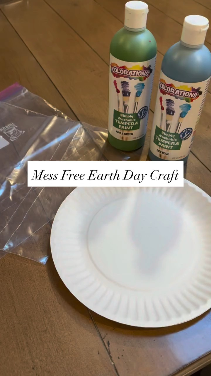 The easiest Earth Day craft with zero cleanup 🙌

Just add blue & green paint to a paper plate, seal it in a bag, and let your toddler smoosh away with hands or feet. No mess, all the fun 💚

It’s perfect for sensory play, color mixing, and celebrating our planet in a simple, hands on way 🌎

✨ Follow @kenzs.kitchennn for real toddler life, simple activities, and hacks every mom needs.

#earthdaycrafts #messfreeplay #earthdayactivities #toddlercrafts #easykidsactivities 

toddler activities, earth day crafts, mess free art, sensory play ideas, toddler crafts easy, fine motor skills, kids activities at home, preschool activities, mom life hacks, easy toddler play, earth day activity, nj mom, twin toddler mom

#LTKKids #LTKSeasonal