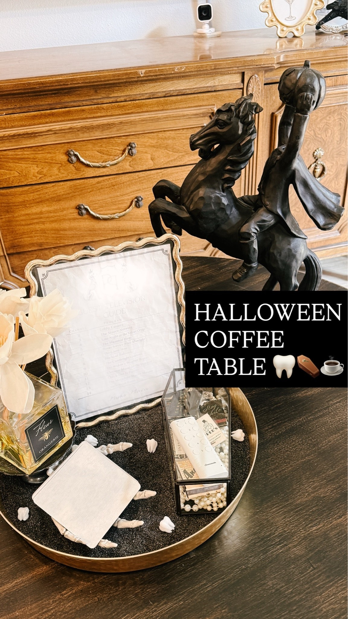 Linkable supplies from Halloween coffee table

#LTKvlog #LTKSeasonal #LTKHome