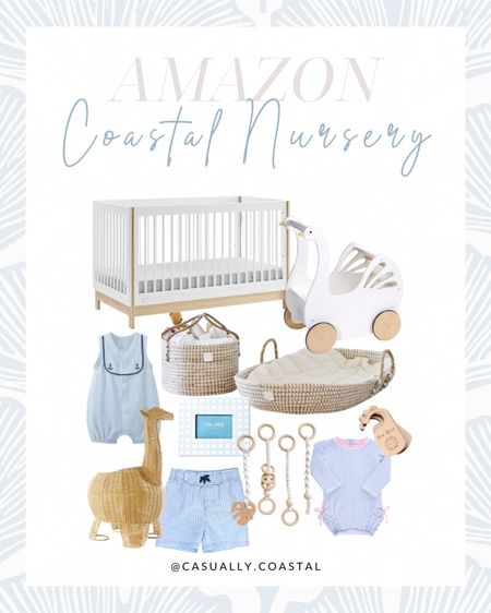Unique and special gifts for a baby shower, or your own nursery! 
-
Amazon baby, nursery decor, nursery storage, baby gifts, baby boy, baby girl, coastal nursery, white crib, convertible crib, gingham picture frame, gingham toddler shorts, swan pram, wood swan stroller, woven giraffe basket, kids bedroom, playroom, nautical romper, baby closet dividers, baby activity toys, wooden toys, play gym, casually coastal, organic seagrass changing basket, seagrass basket, baby swimsuit, baby shower gifts

#LTKhome #LTKbaby #LTKFind