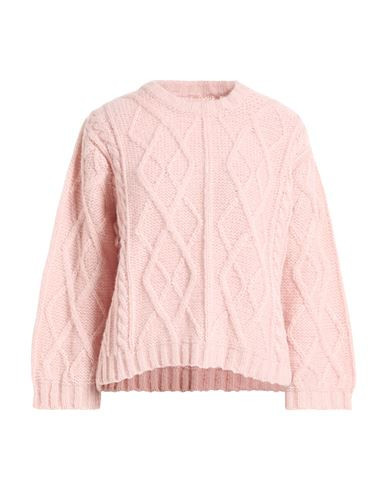 Pink Memories Woman Sweater Light pink Size 2 Acrylic, Mohair wool, Polyamide, Wool | YOOX (US)