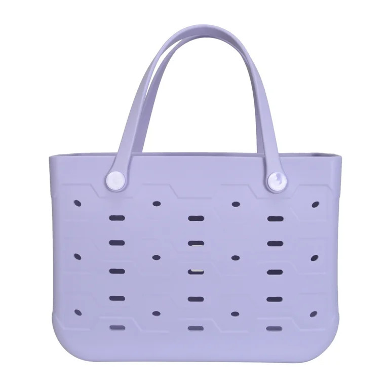 Mainstays Large All Purpose Flex Laundry Tote, Iris Whisper - Waterproof & Washable - 18" W x 8.7... | Walmart (US)