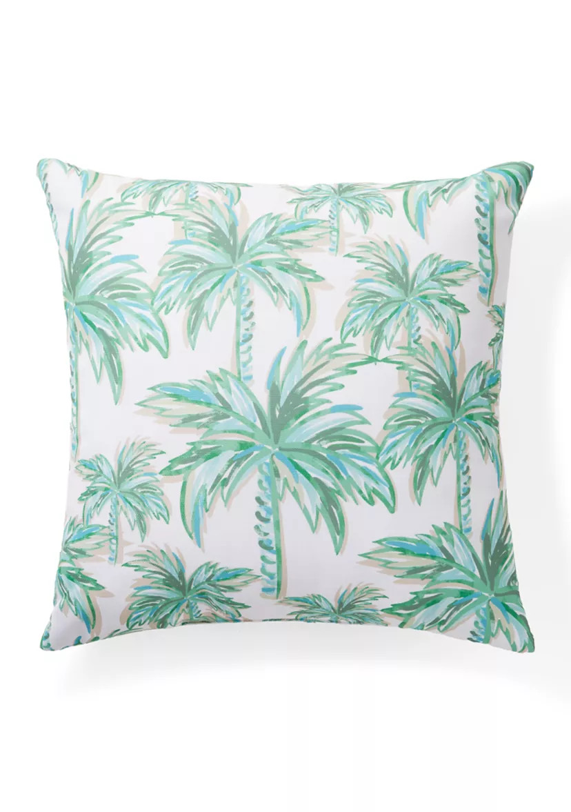 Palm Trees Multicolor Outdoor Pillow Set | Belk