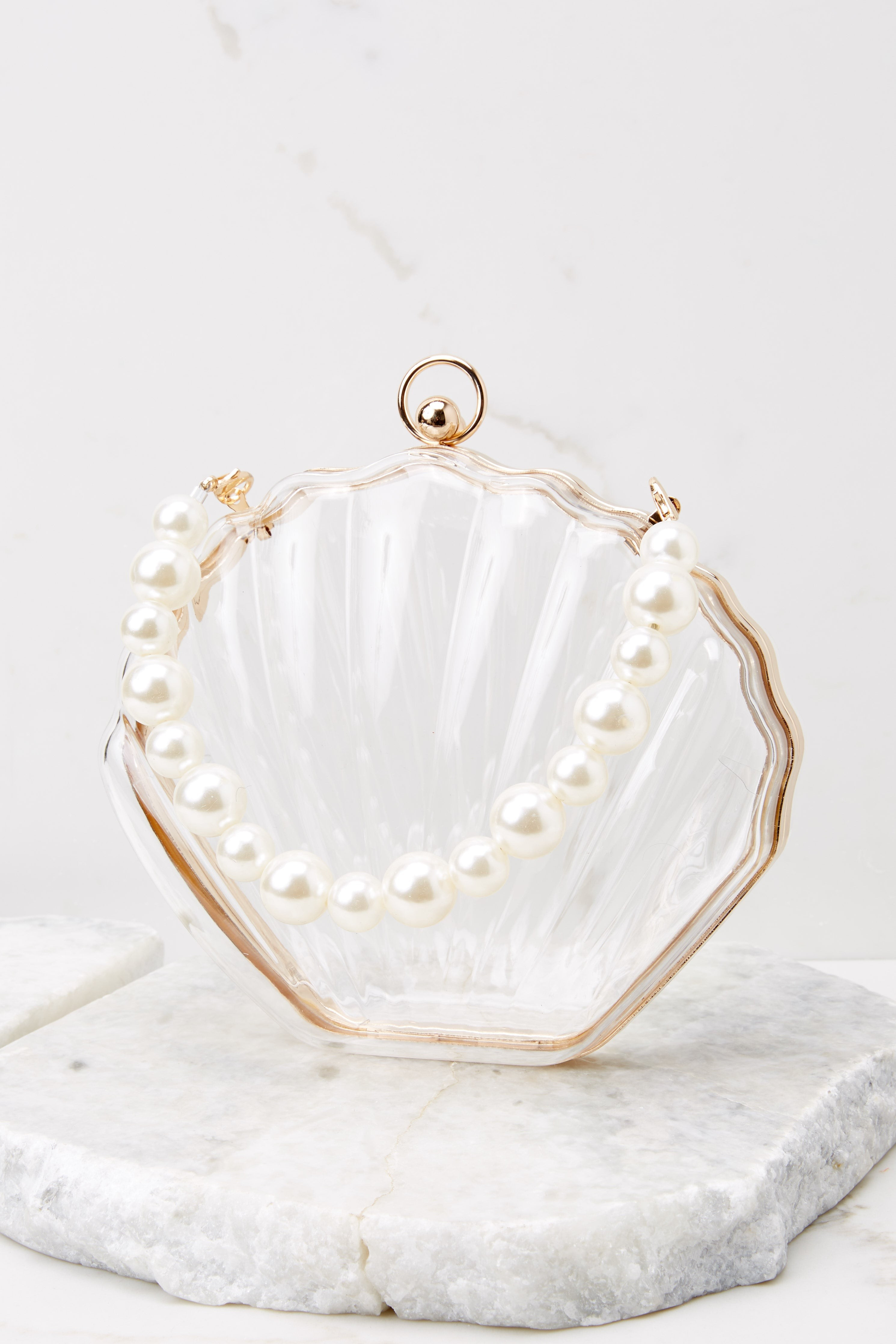 Out To Sea Clear Bag | Red Dress 