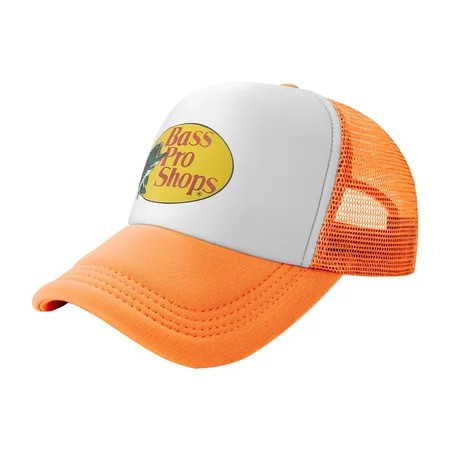 Bass Pro Shop Outdoor Hat Trucker Hats Orange - One Size Fits All Snapback Closure - Great for Hunti | Walmart (US)