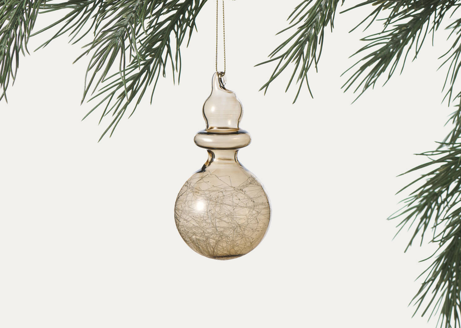 Alina Ball Finial Ornament | Urban Barn