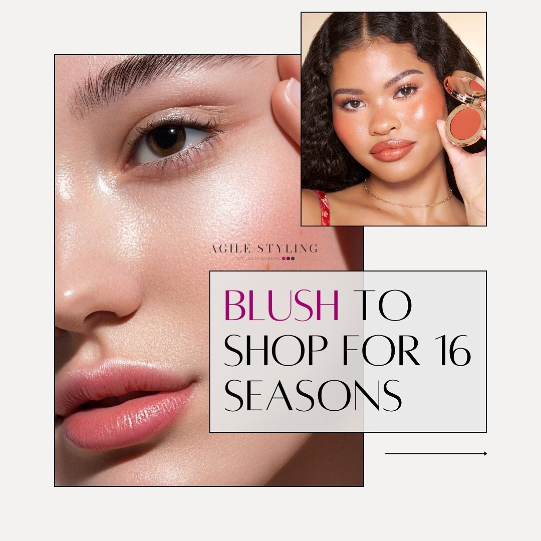 💄 BLUSH to shop for 16 SEASONS

Beautiful looks are built on small, thoughtful details—like finding your perfect blush! If you’ve ever struggled with a shade that looks too flat, orange, or dull, it’s time to stop guessing.

Let’s find your blush—the one that enhances your natural beauty effortlessly. Ready to glow? 🌟

❤️ Shop the perfect shade on my LTK store with the link in bio

#ColorAnalysis #BlushMatch #MakeupThatFits #AgileStyling #FindYourColors #GlowEffortlessly