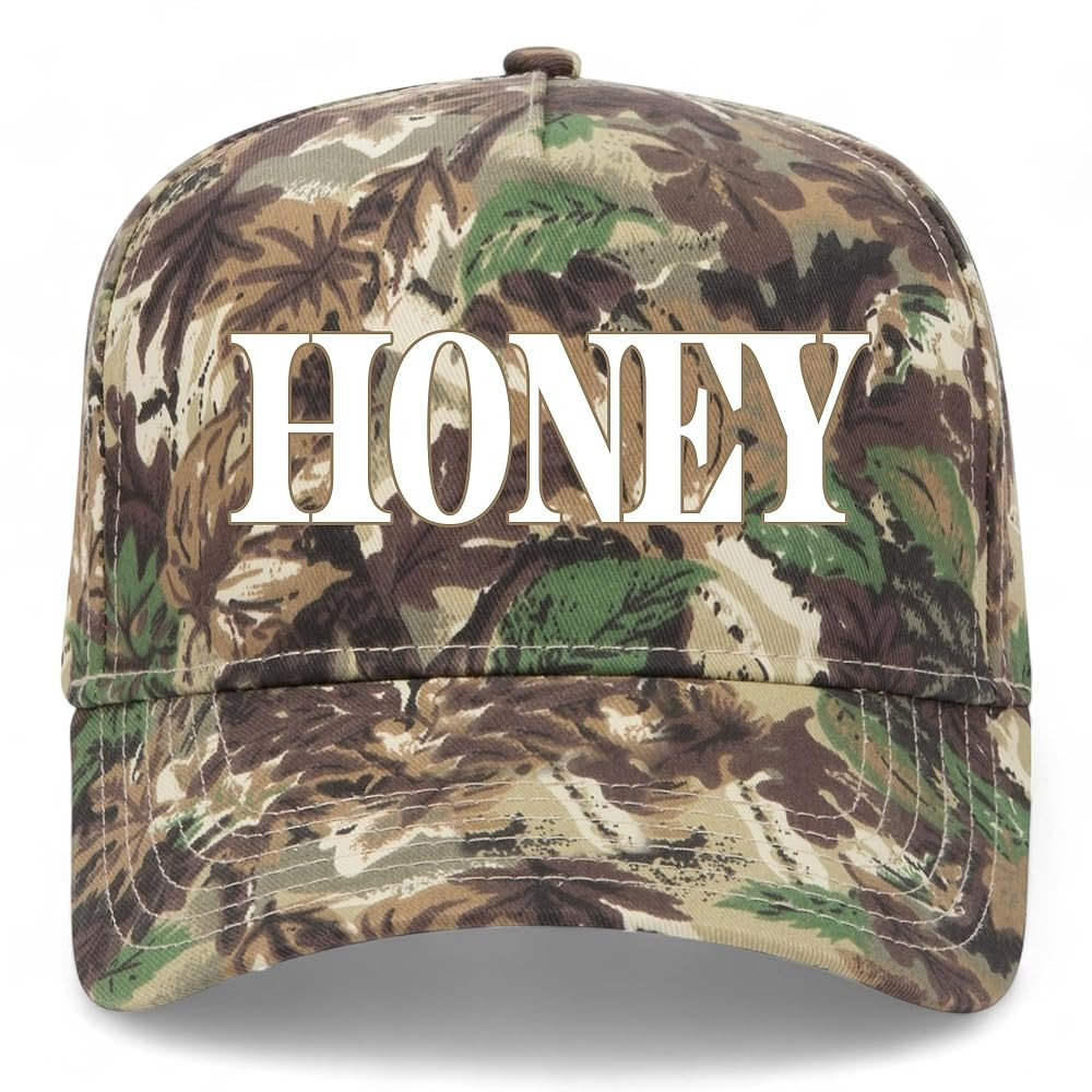 Honey Vintage Trucker Hat | Camo Viral Trendy Cowboy Cowgirl Western | Premium Baseball Hat for M... | Amazon (US)