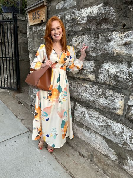 Date night floral dress. Perfect for #LTKFall I’m wearing a size Small and it comes in a ton of other colors and prints! 

#LTKunder50 #LTKSeasonal #LTKunder100