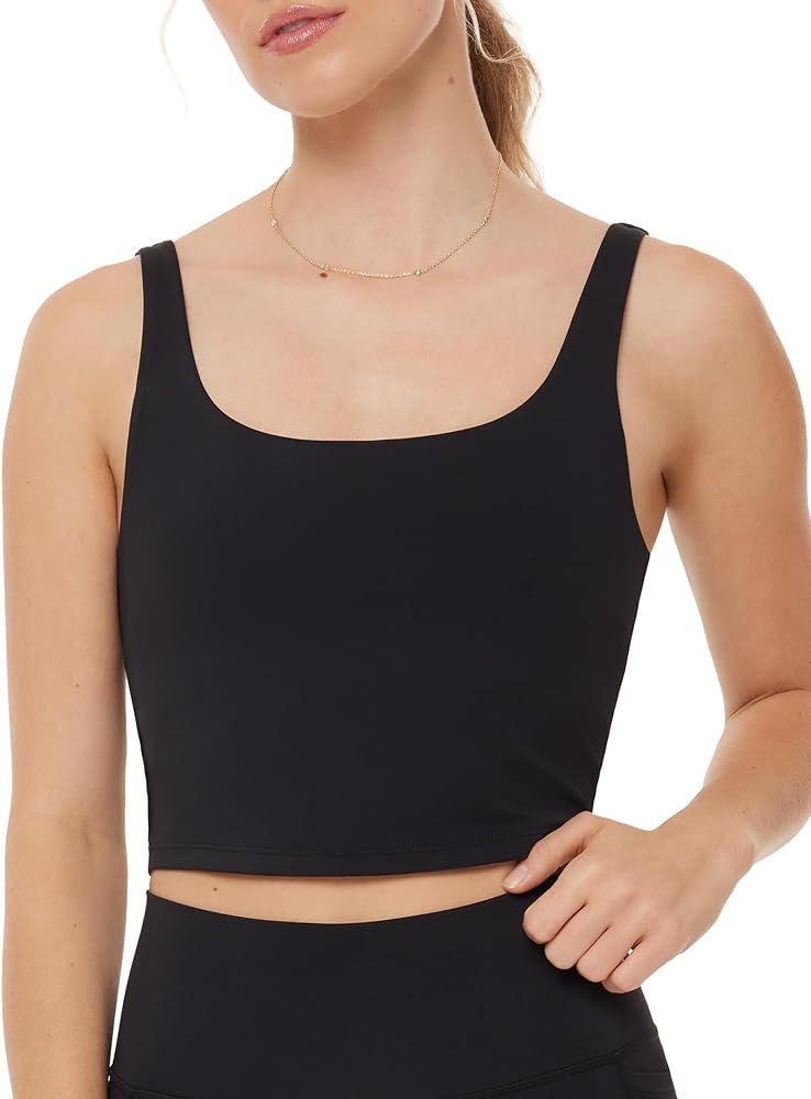 PAVOI ACTIVE HiPerform Collection | XS to 4X Plus | Women's Performance Medium Support Crop Top S... | Amazon (US)