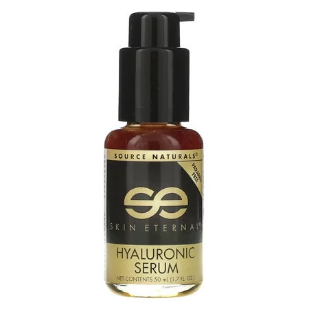 Skin Eternal Hyaluronic Serum 1.7 fl oz (50 ml) Source Naturals | Walmart (US)