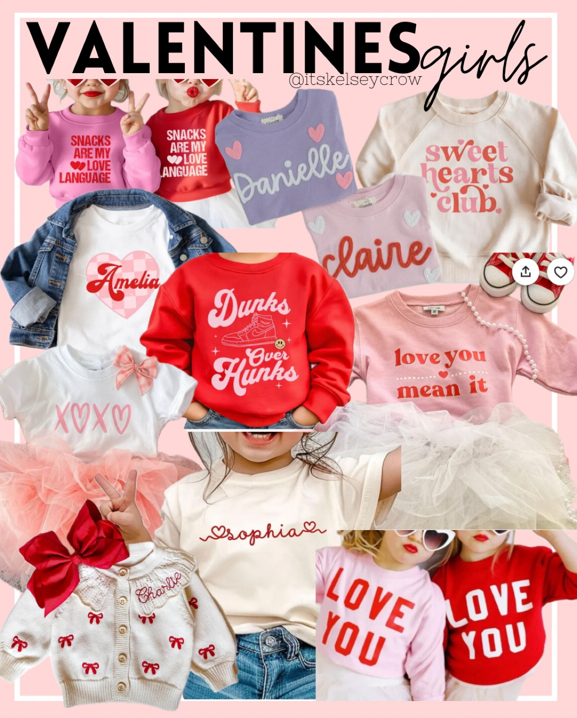 Toddler girl valentines baby girl girl mom 

#LTKFindsUnder50 #LTKKids #LTKSeasonal