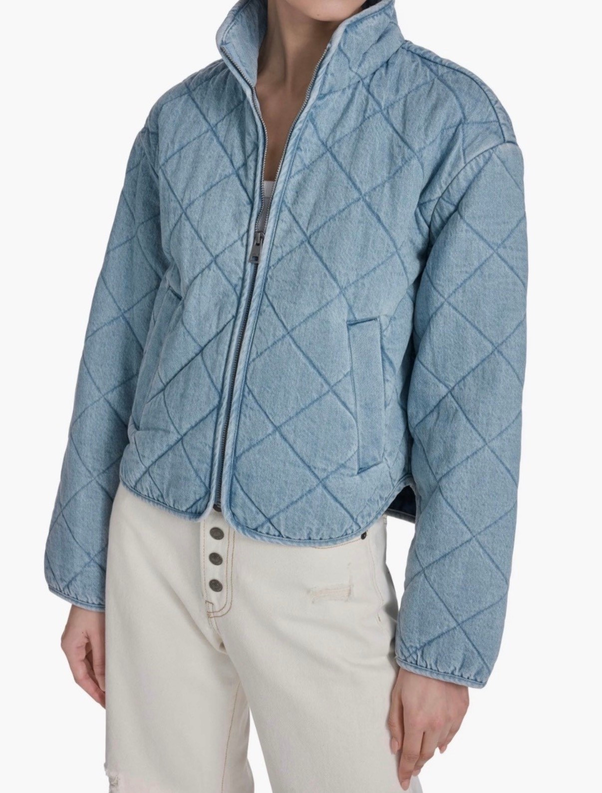 Quilted denim jacket
Quilted jacket
Denim jacket 

#LTKSeasonal #LTKOver40
