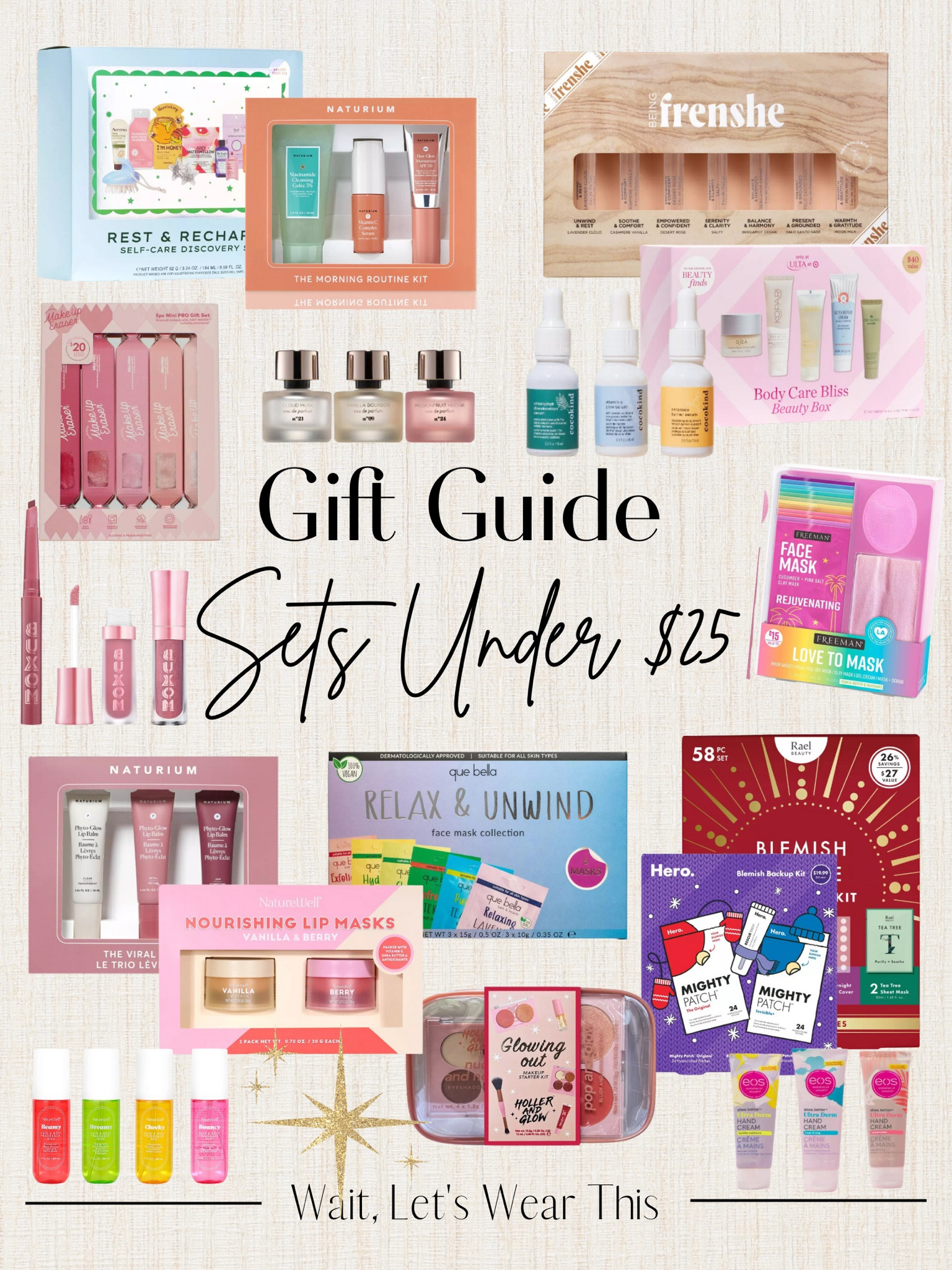 Gift Guide!🎁 Beauty Sets Under $25 perfect for teens /tweens Christmas gifts / stocking stuffers. 

Also good for sisters, mom, mother-inlaw , friends, co-worker✨

⭐️To See My Full Gift Guide Collection - scroll up and select ‘Shop my Collections’ highlighted in light blue. Click ‘View Now’ and select Gift Guides!🎁

#LTKCyberWeek #LTKGiftGuide #LTKBeauty