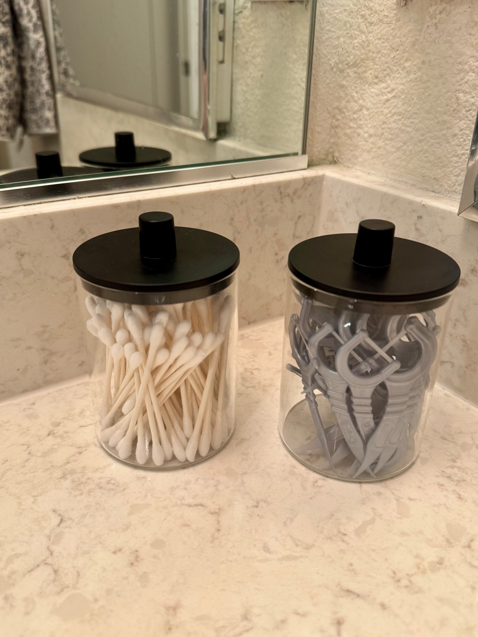 These canisters are perfect to keeping the bathrooms looking clean and organized. They don’t take up a lot of space and fits the aesthetic look👌🏼

#LTKselfcare #LTKHome #LTKSaleAlert
