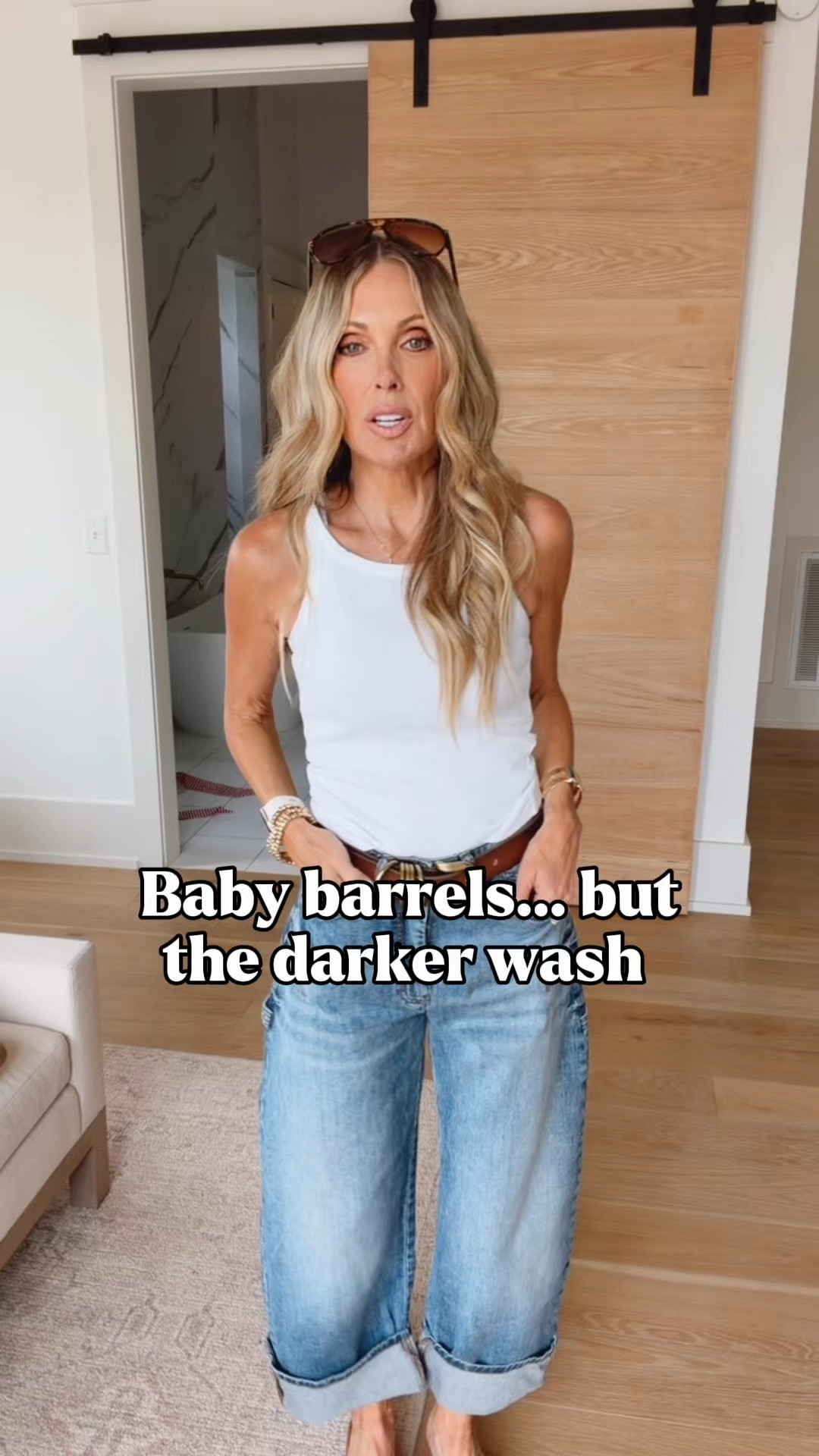 I now own 4 pairs of the Kayden baby barrel jeans ! I'm normally a 24-25 standard but got these in a 24P. 

@Anthropologie #anthropartner

#LTKdayinmylife #LTKootd #LTKmomlife