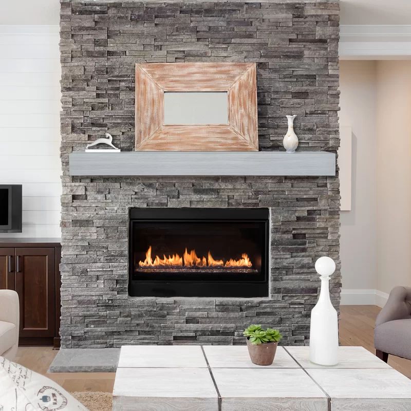 Zachary Non-Combustible Fireplace Shelf Mantel | Wayfair North America