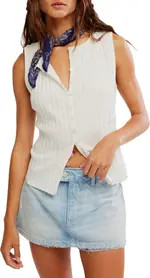 Tilly Rib Button-Up Top (Women) | Nordstrom | Nordstrom