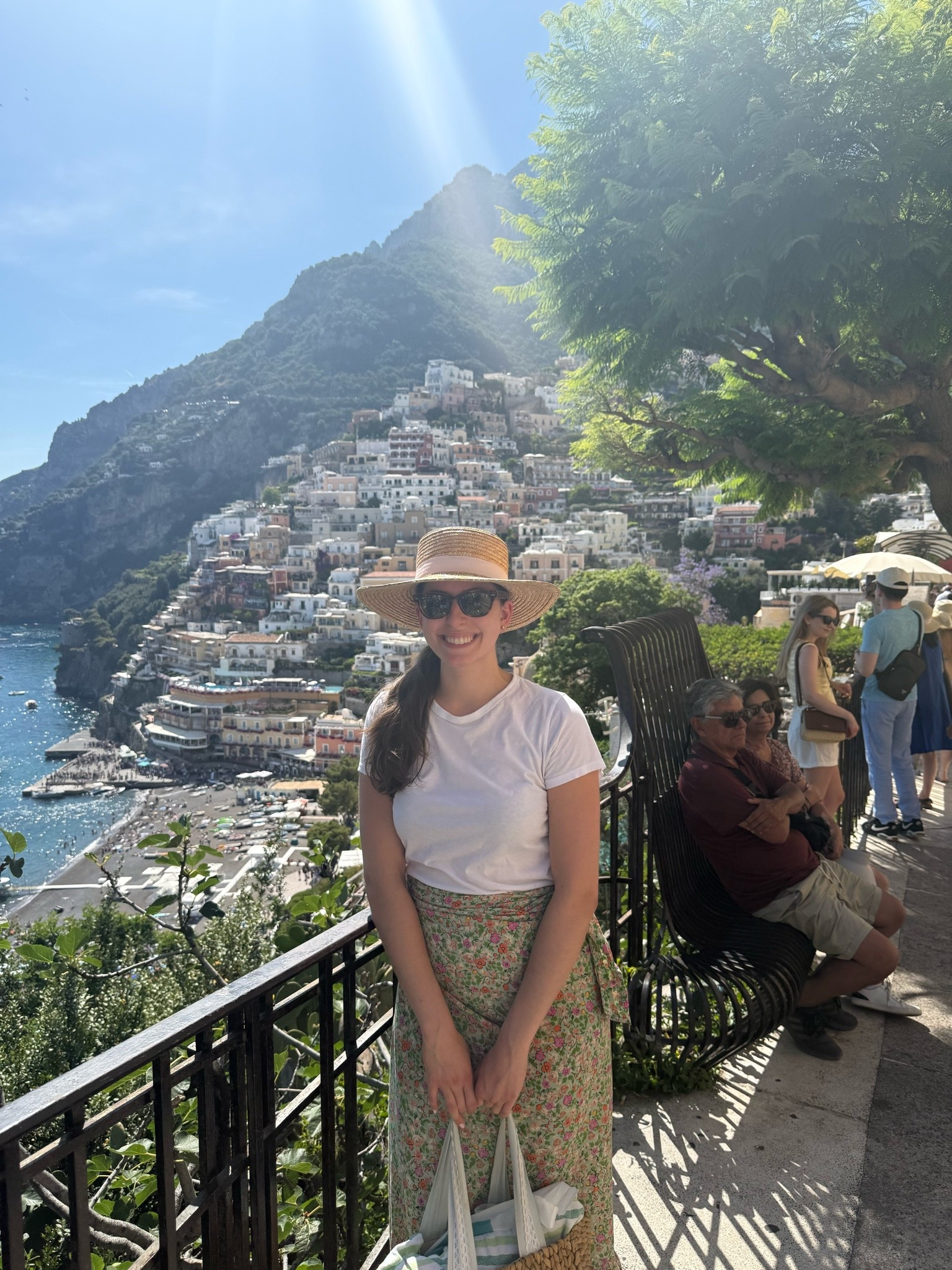 The iconic view! We took our hotel’s shuttle into the center of town, prepared with our sneakers (and wearing our swimsuits), to walk around and explore a bit. Lots of people come into Positano for the day so it was very busy. We went to the public beach too but that was short lived. 


Positano, honeymoon, Amalfi coast, euro summer, Italian honeymoon, paero, wrap skirt, swimsuit, beach outfit, beach coverup, beach club outfit

#LTKTravel #LTKWedding #LTKTall