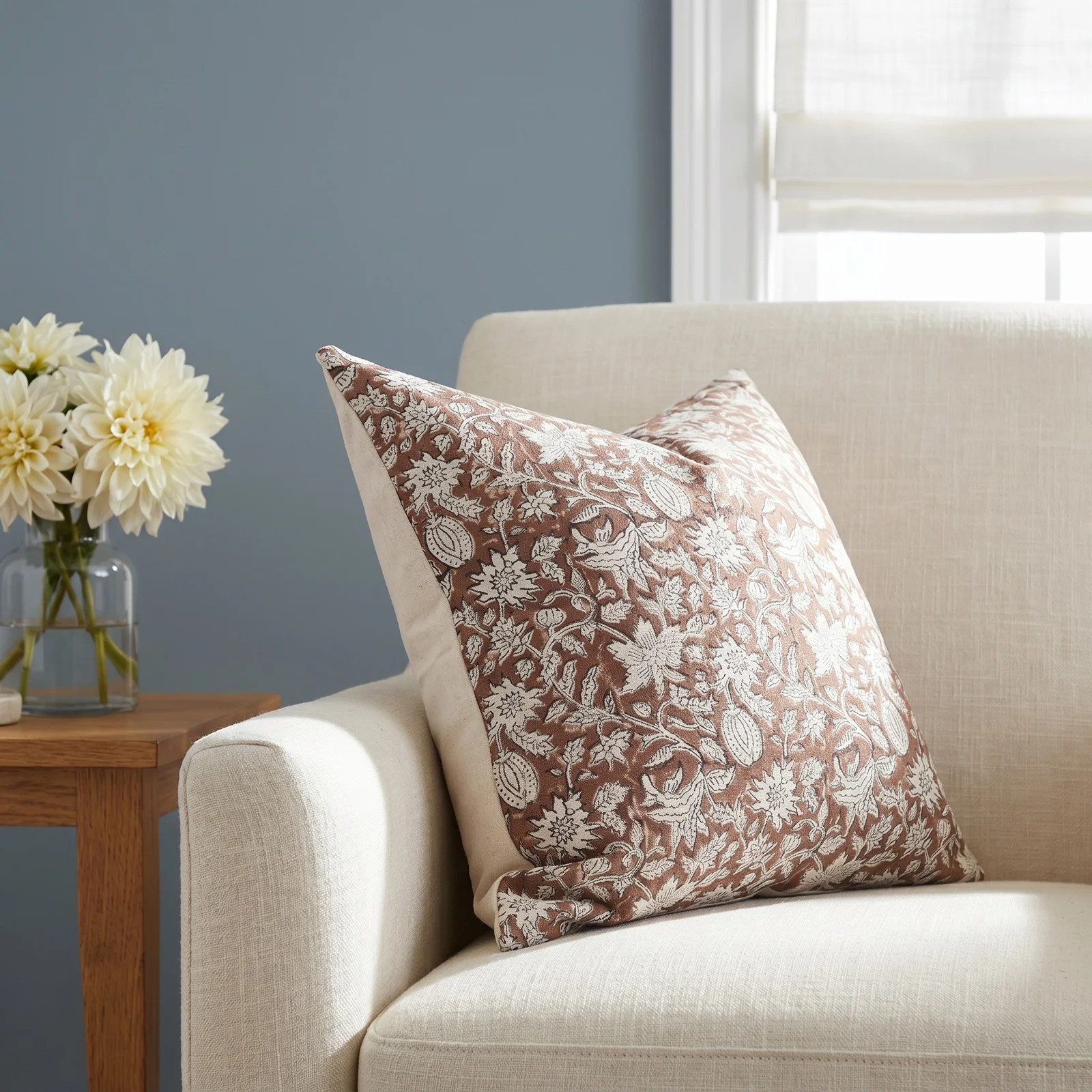Wilford 100% Cotton Throw Square Indoor/Outdoor Pillow Cover | Birch Lane