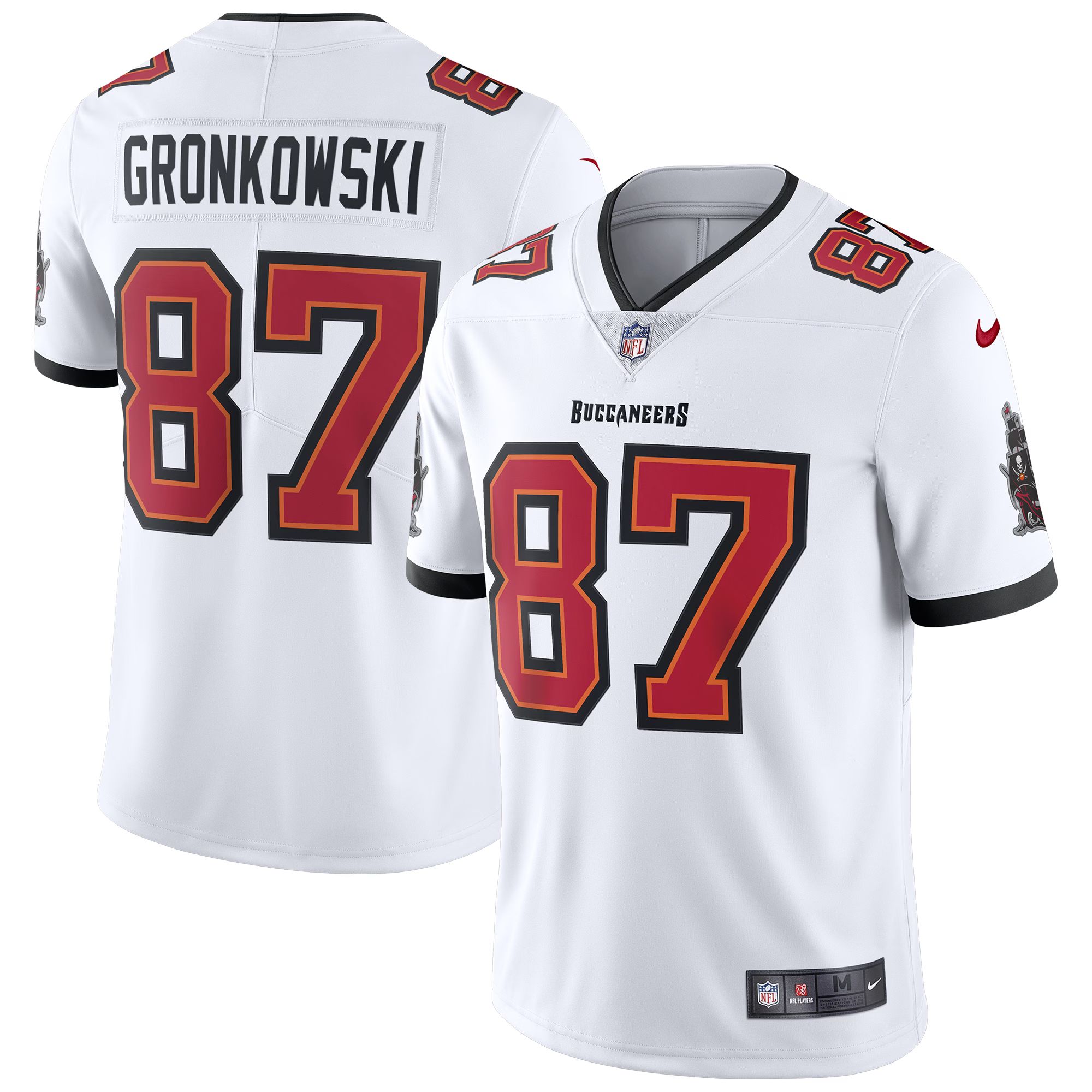Rob Gronkowski Tampa Bay Buccaneers Nike Vapor Limited Jersey - White | Lids
