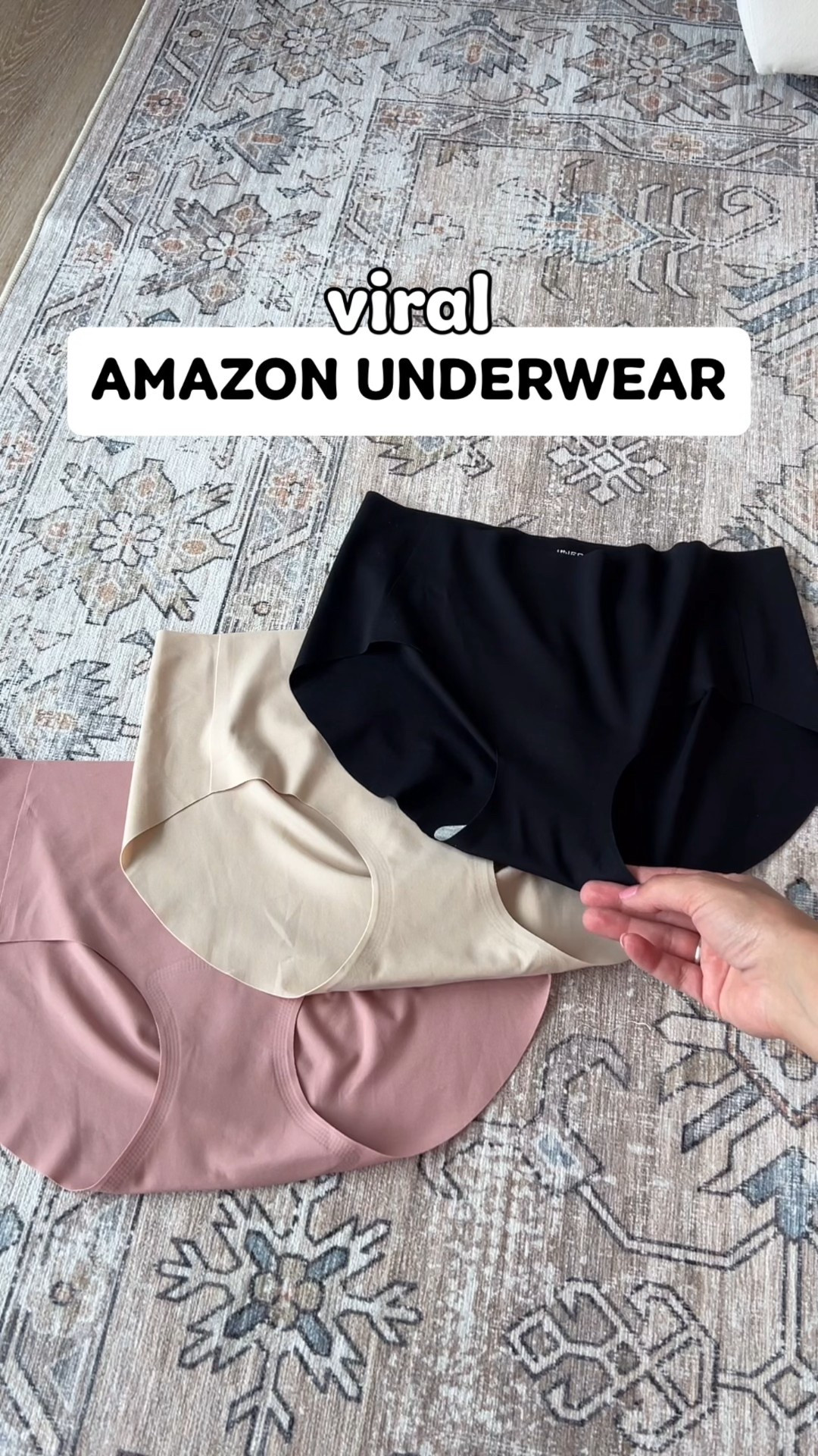 Amazon best selling underwear! Love the cotton gusset and absolute must have 

Amazon finds / Amazon finds / Amazon underwear / Amazon must haves 

#LTKMidsize #LTKFindsUnder100 #LTKFindsUnder50