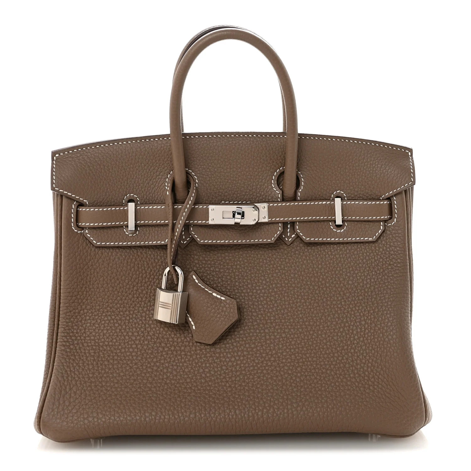 Togo Birkin 25 Etoupe | FASHIONPHILE (US)