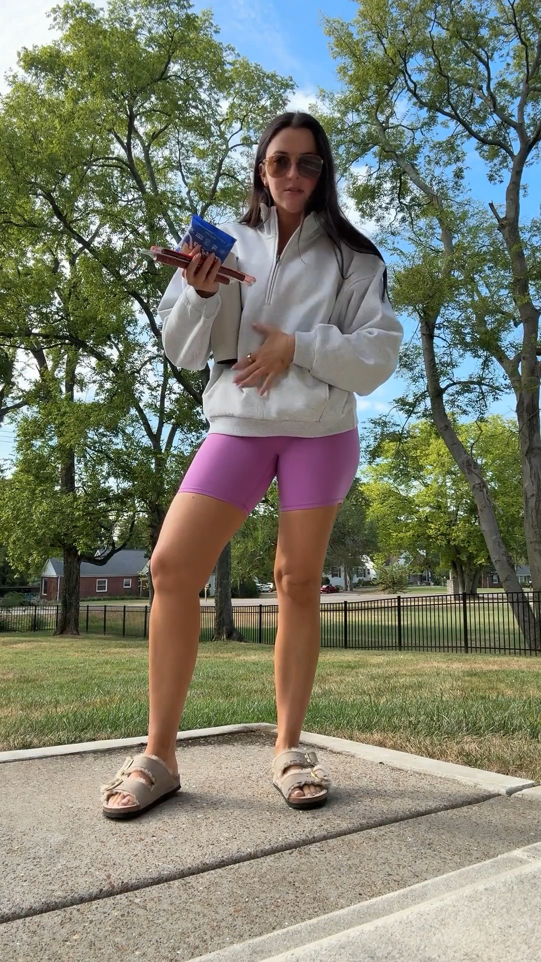 OOTD! New @Vuori US customers can use  code TIA20NEW for 20% off! I’m wearing a Medium Daily Form Bra, Small AllTheForm™️ Shorts (need Medium!) and Large Restore Half Zip

Code TIA20NEW is active thru 9/18 at 11:59 PM

#LTKfitnessgoals #LTKootd #LTKSaleAlert