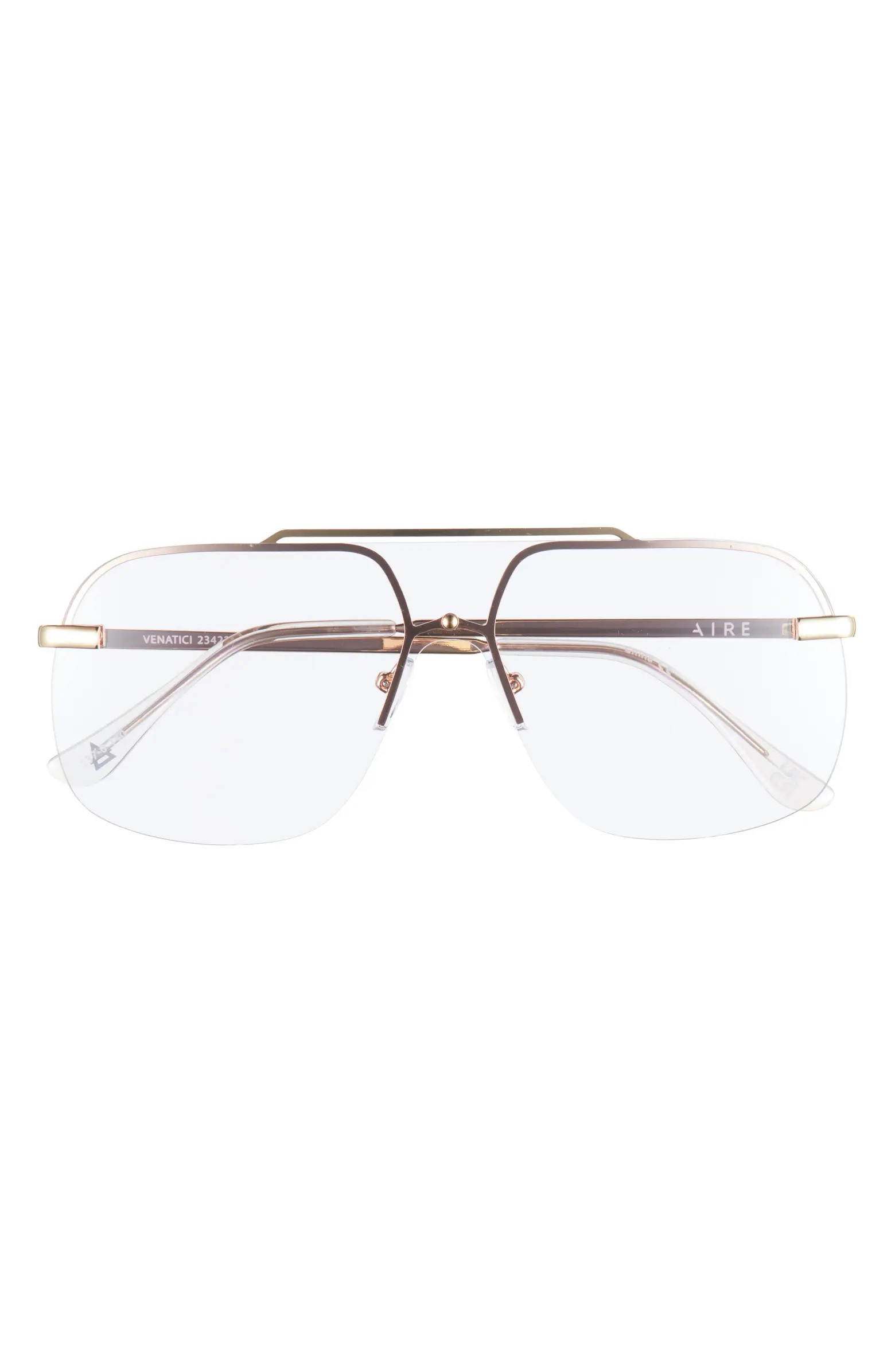 Venatici 137mm Aviator Sunglasses | Nordstrom