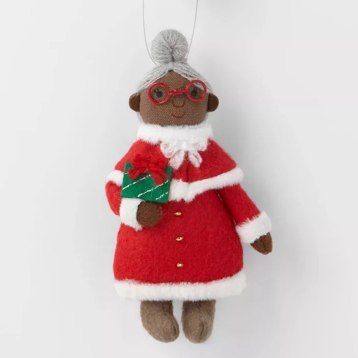 Mrs. Claus with Present Christmas Tree Ornament - Wondershop™ | Target
