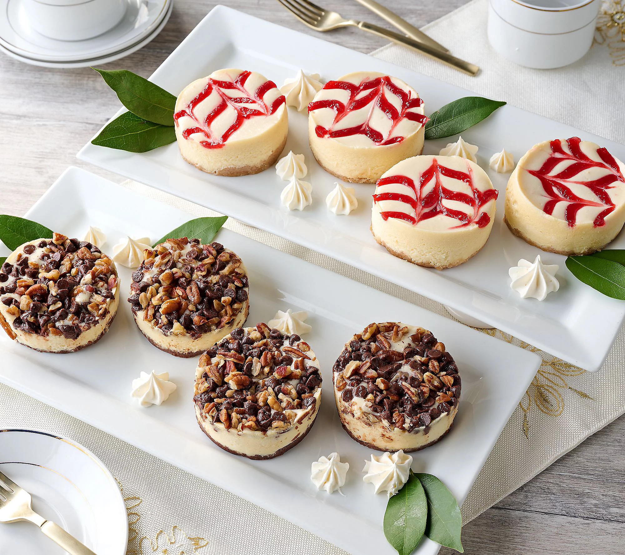 David's Cookies 12 Count Individual Cheesecakes | QVC