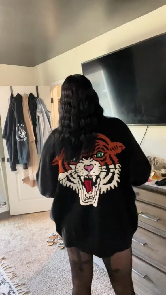 Ok ok. This outfit is a VIBE! The sweater is from Dresses in LaLa (sorry I can’t link it 😏) but the rest is on a budget! I love to have staple pieces in my closet that I can pair with different outfits! Like this skirt, tights, boot combo! 

#LTKSeasonal #LTKmidsize #LTKVideo