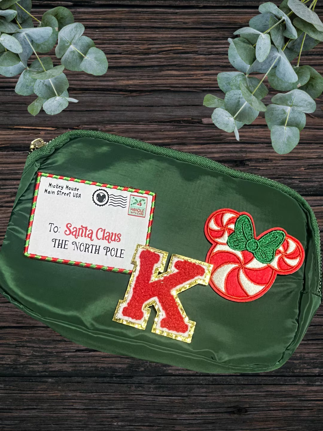 Christmas Mouse Fanny Pack - Etsy | Etsy (US)