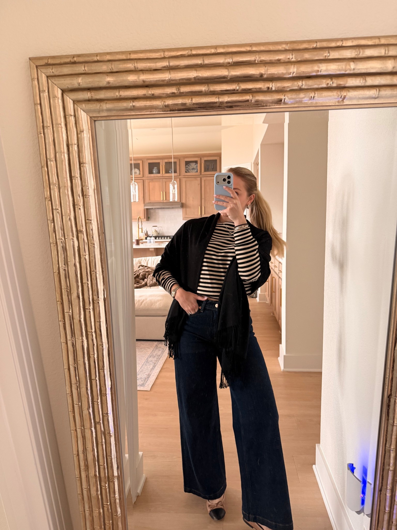OOTD #flats #shawl #sweater #madewell #gap #stevemadden 

#LTKWorkwear #LTKmorningroutine #LTKootd