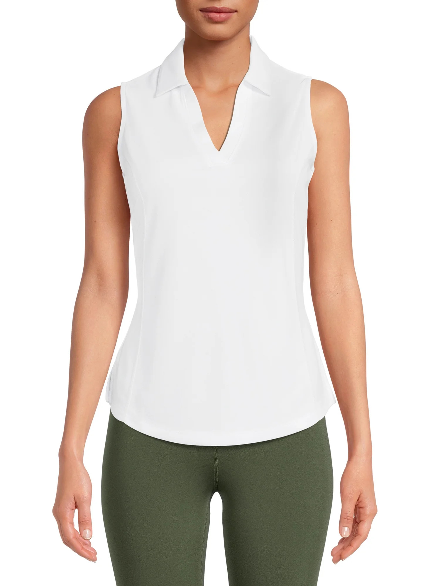 Ben Hogan Women's Sleeveless Performance Polo Shirt with UPF 30 | Walmart (US)