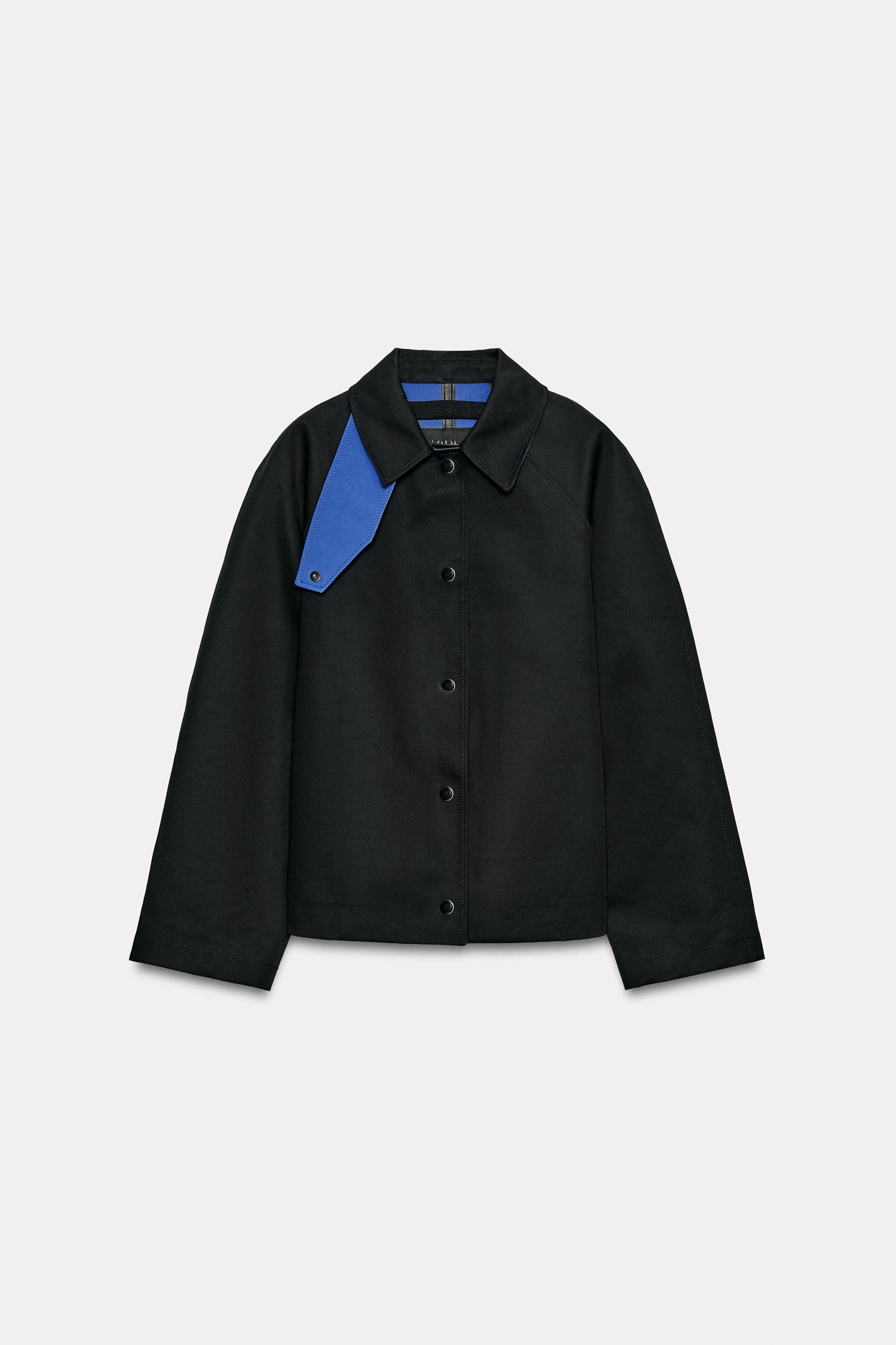 CONTRAST INTERIOR ZW COLLECTION JACKET | Zara US