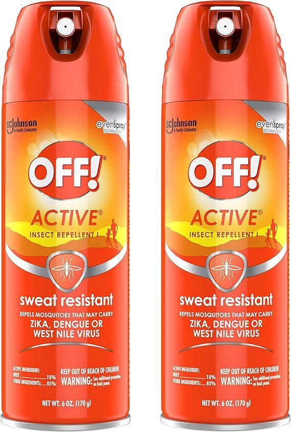 OFF! Active Mosquito Repellent, 6 OZ (Pack of 2) | Amazon (US)