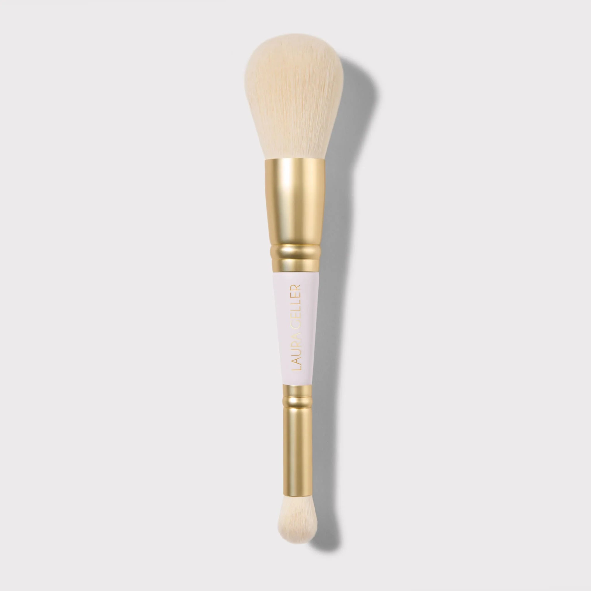 Limited Edition Dual-Ended Cheek + Eyeshadow Brush | Laura Geller