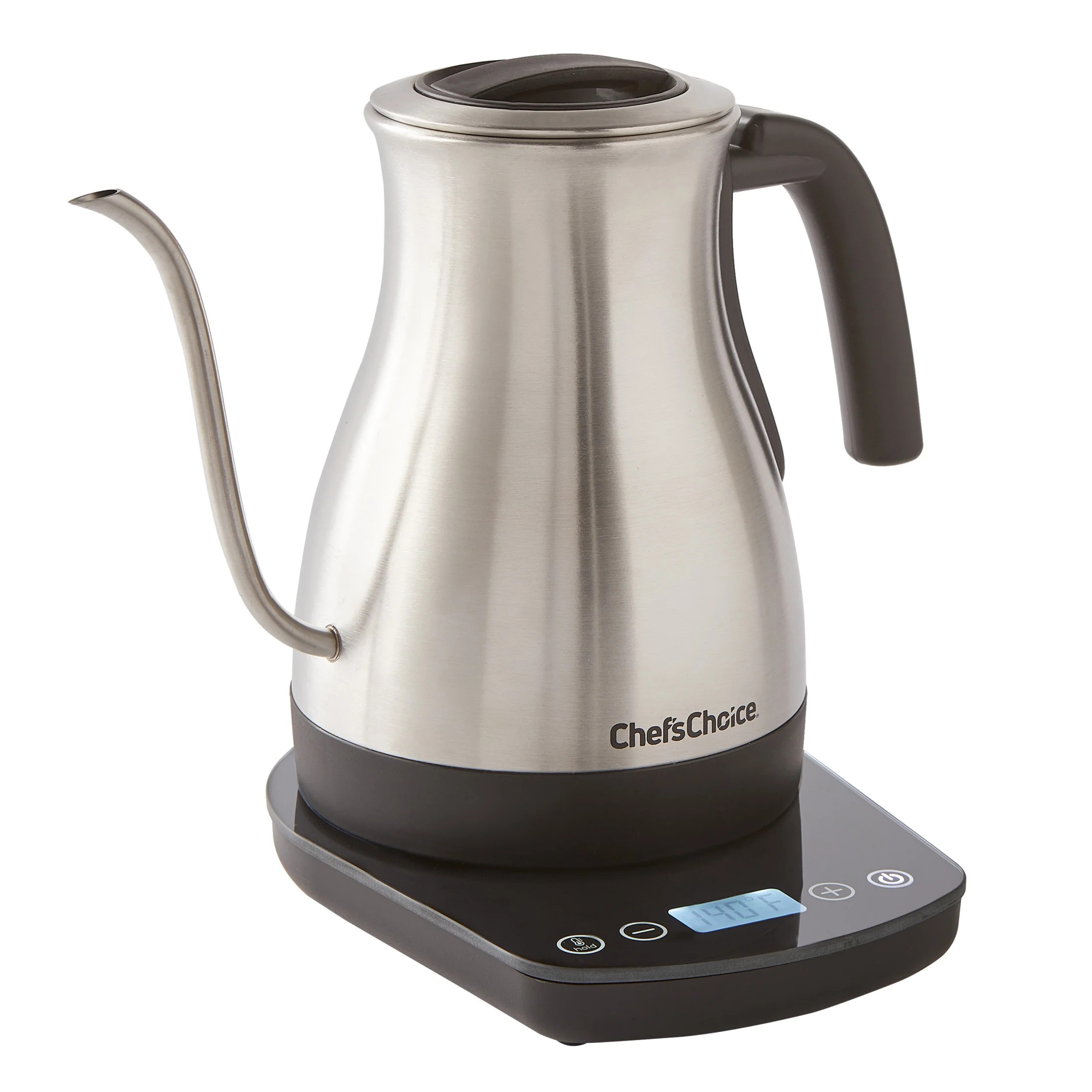 Chef'sChoice Electric Gooseneck Pour Over Kettle with Digital Touchscreen Control, 1 Liter Capaci... | Walmart (US)