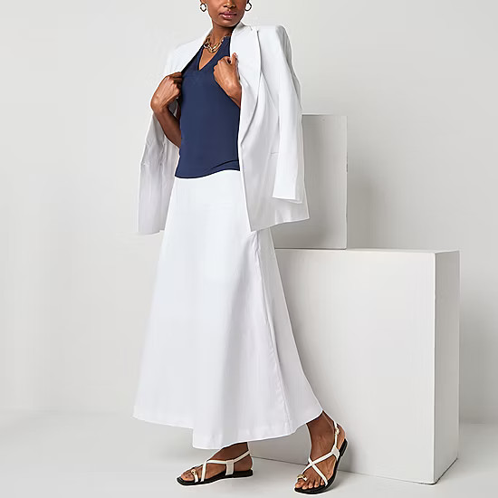 new!Worthington Womens Long Full Skirt | JCPenney
