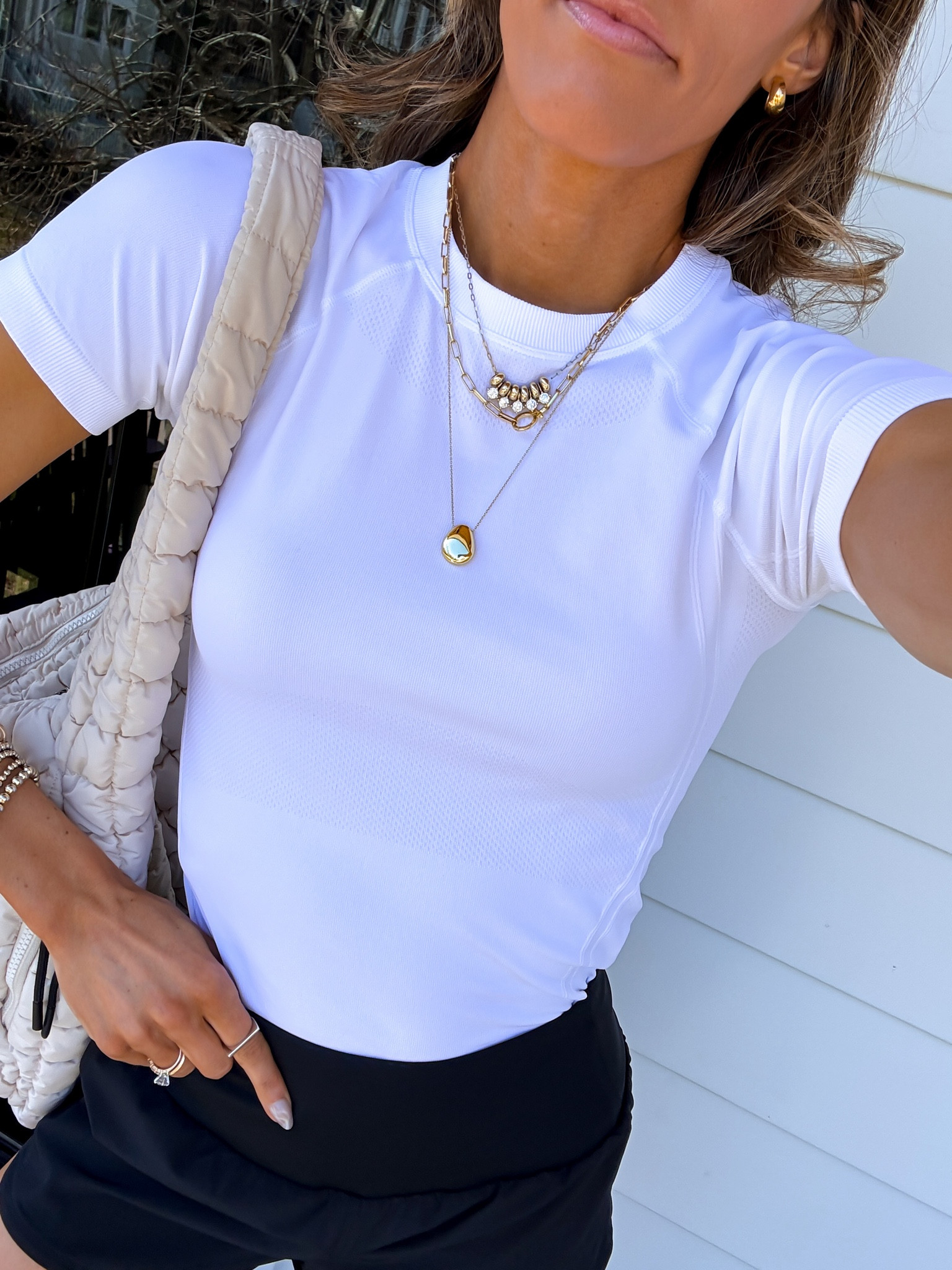 Wearing a xsmall top and shorts with a built in lining 

Amazon Athleisure | Amazon activewear 

#LTKmomlife #LTKActive #LTKfitnessgoals