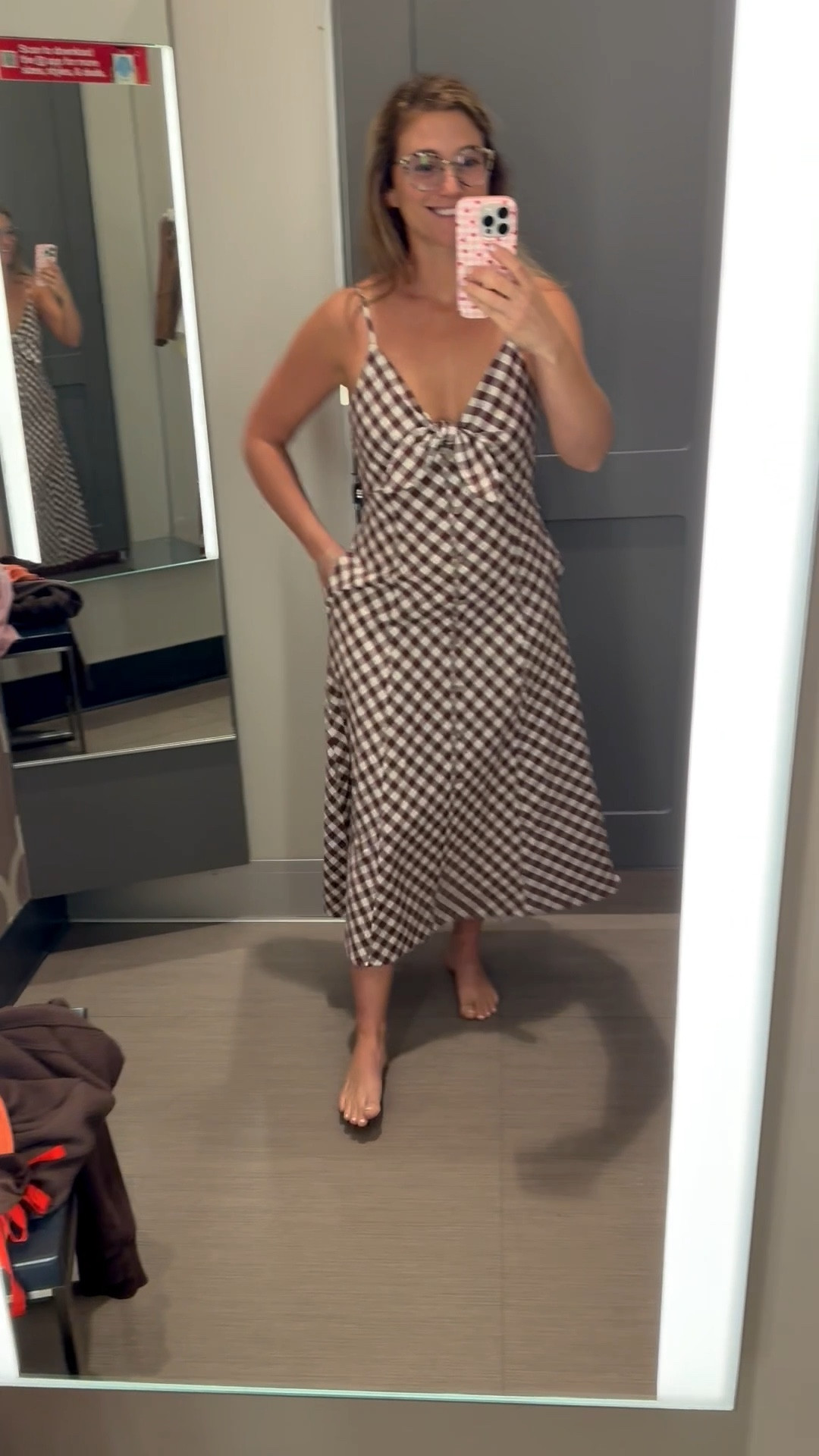 Cutest summer dress , brown gingham sundress 

#LTKTravel #LTKvlog #LTKSeasonal