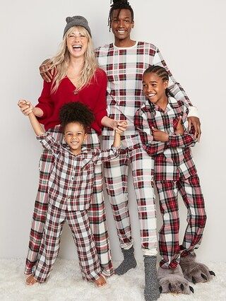 Gender-Neutral Matching Print Snug-Fit Pajama Set for Kids | Old Navy (US)