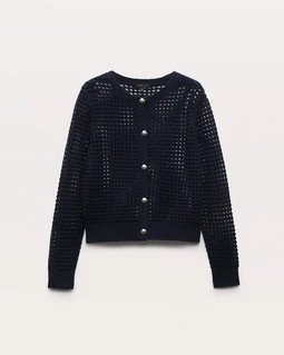 Ezra Open-Knit Cardigan | rag & bone
