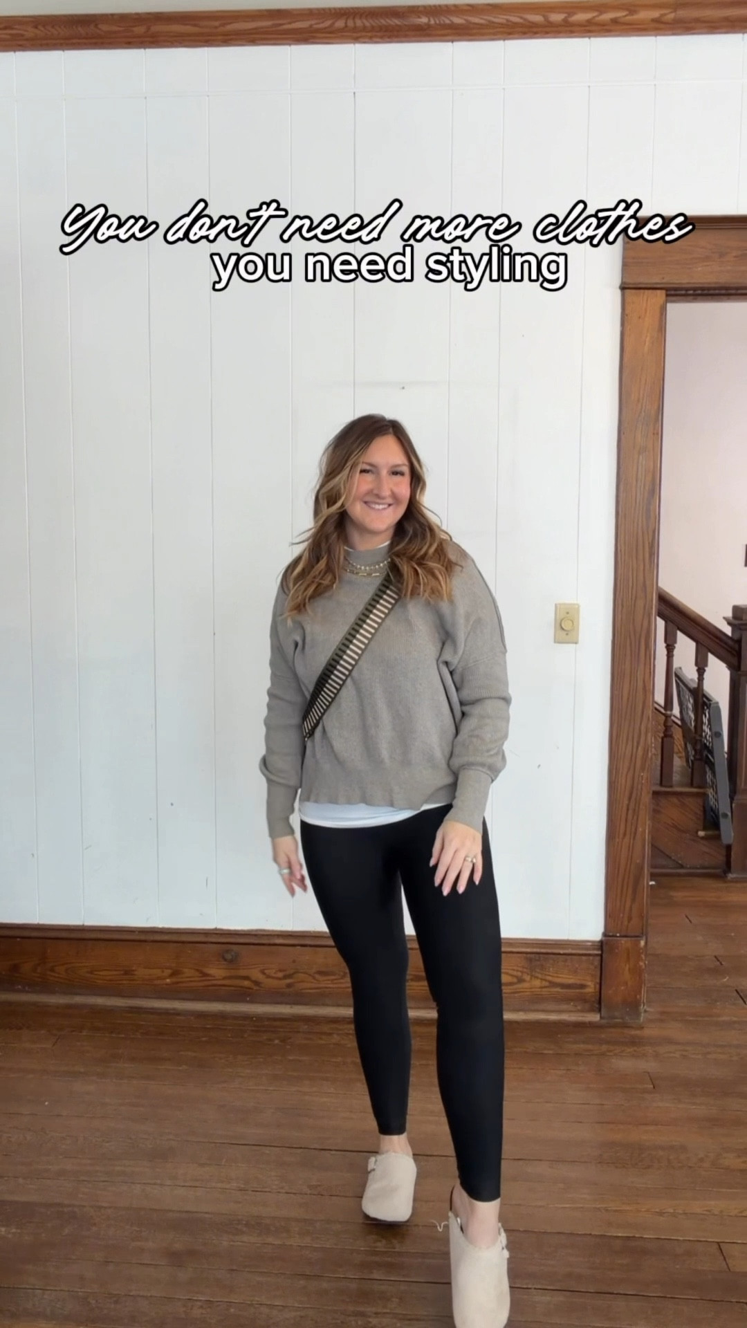 Before you hit “add to cart”…
Try layering what you already own.

White tee.
Sweater.
Good shoes.
Necklace.
Bag.

Styled on purpose > more stuff.

#LTKmomlife #LTKgrwm #LTKootd