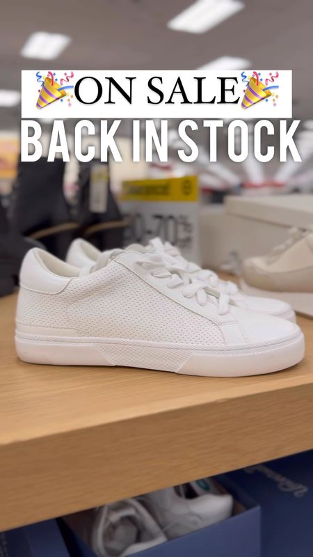 The best white sneakers on sale under $24!! These are so comfy I wore mine a ton last spring summer and early Fall! 

I have my true to size 



#LTKVideo #LTKfindsunder50 #LTKsalealert